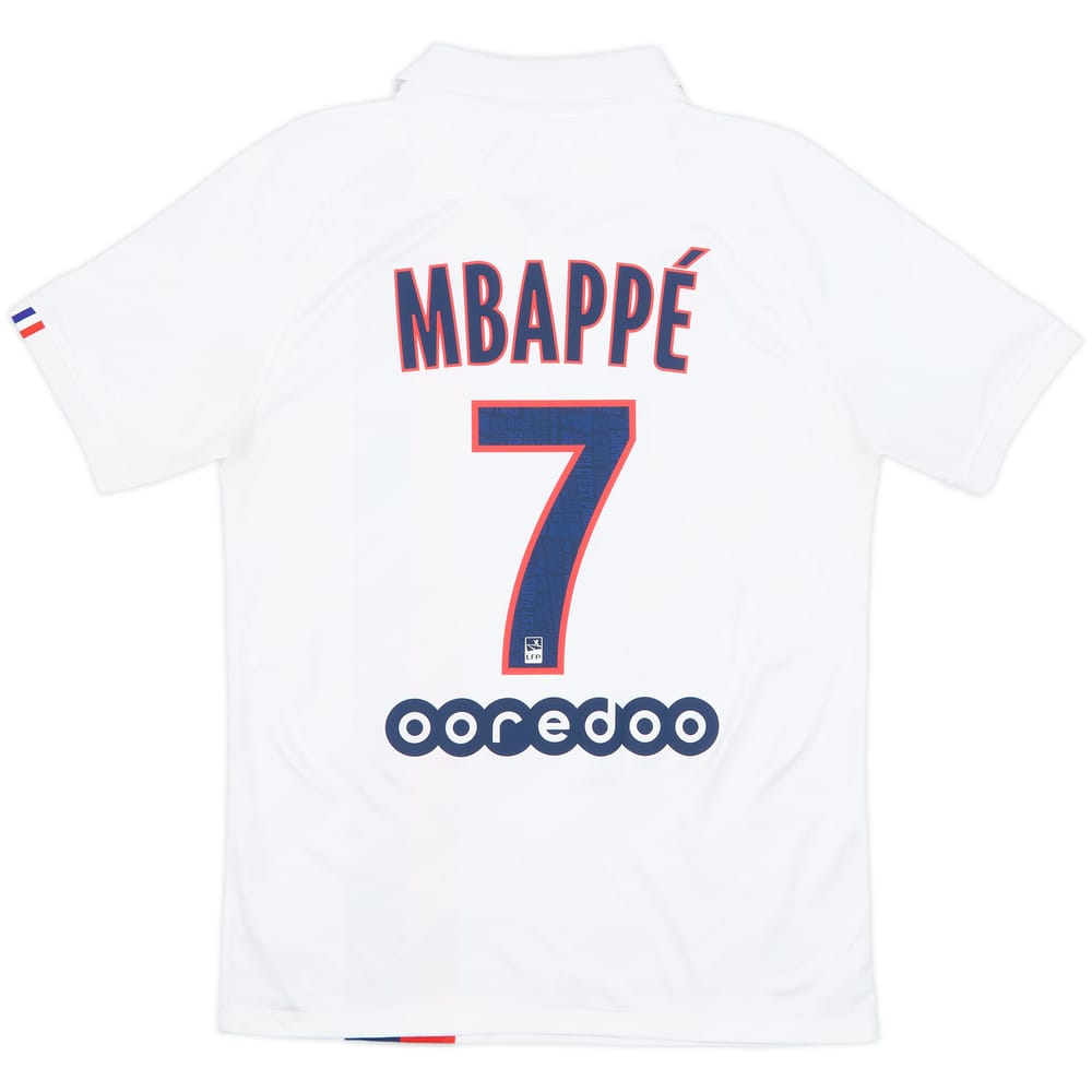 2019-20 Paris Saint-Germain Third Shirt Mbappe #7 - 8/10 - (S)