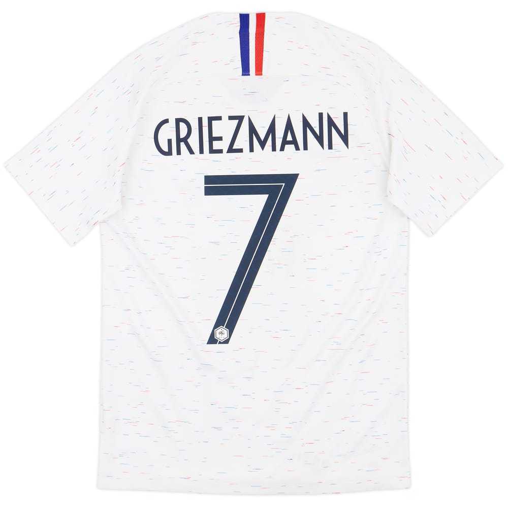 2018 France Away Shirt Griezmann #7 - 8/10 - (S)
