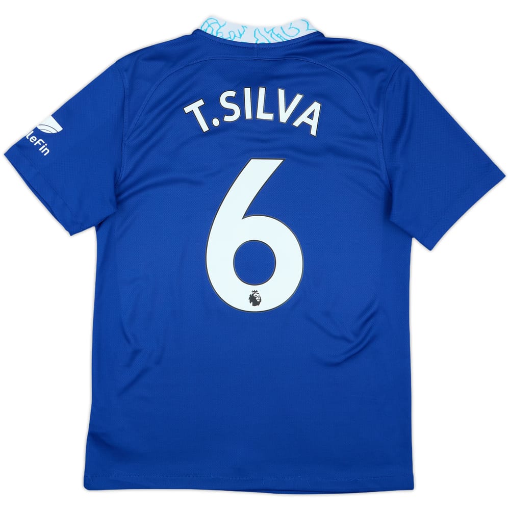 2022-23 Chelsea Home Shirt T.Silva #6 - 8/10 - (S)