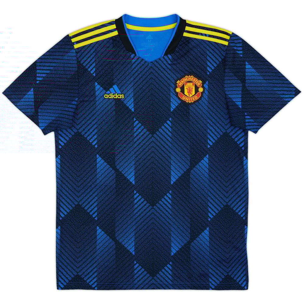 2021-22 Manchester United Third Shirt - 4/10 - (M)