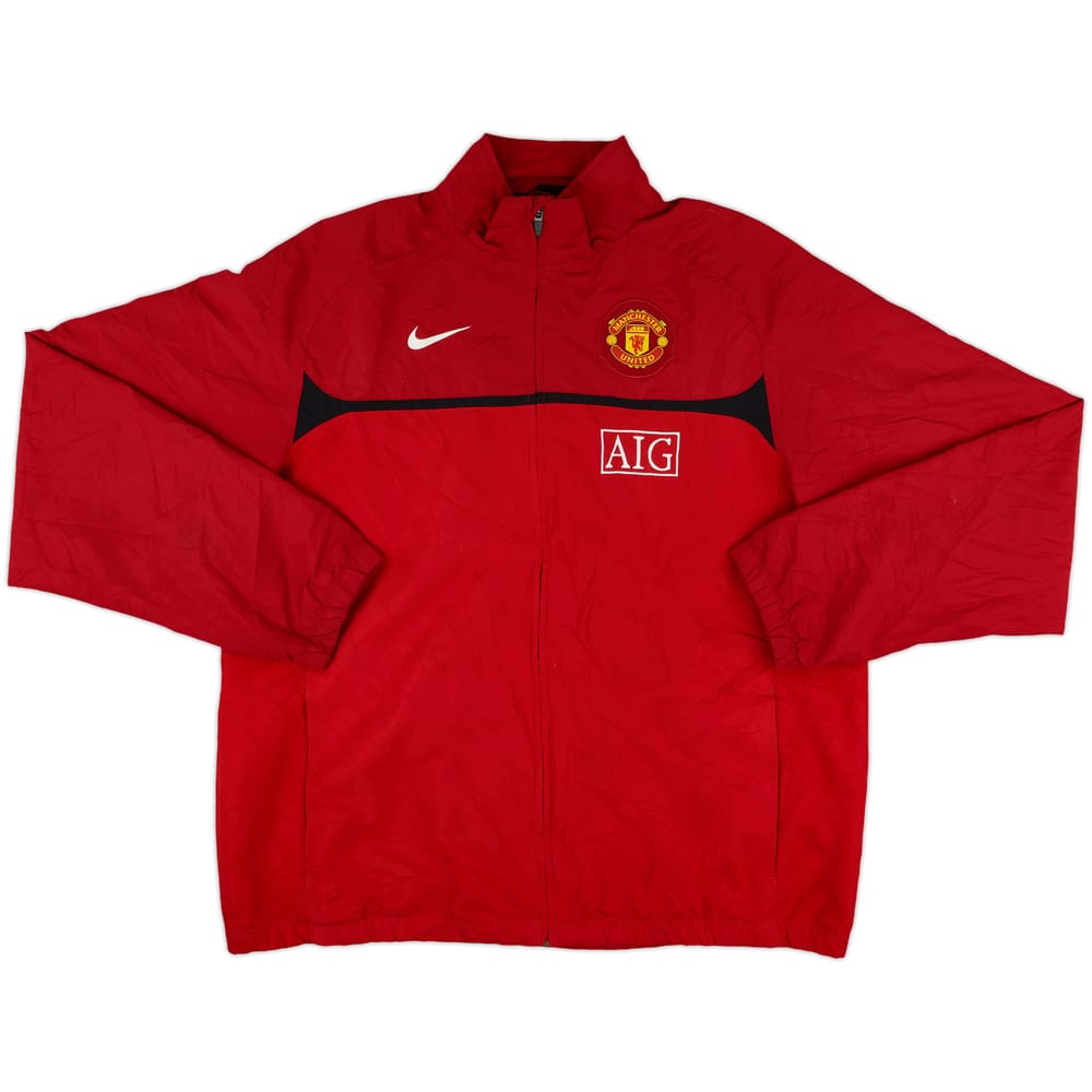 2009-10 Manchester United Nike Track Jacket - 7/10 - (XL)