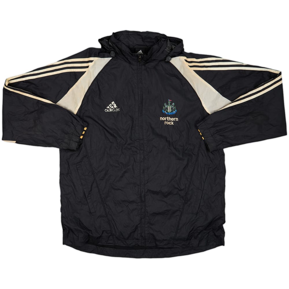 2005-06 Newcastle adidas Hooded Rain Jacket - 4/10 - (L)