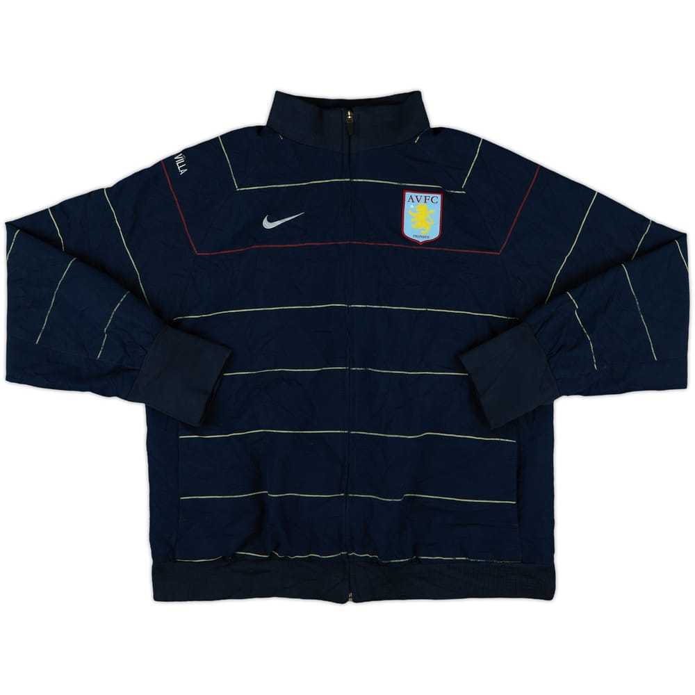 2008-09 Aston Villa Nike Track Jacket - 8/10 - (L.Boys)