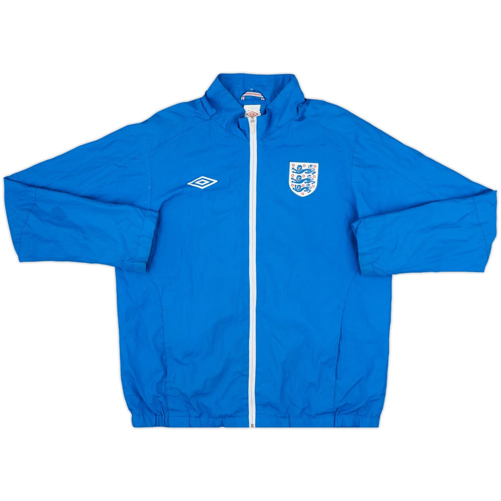 2010-11 England Umbro Hooded Rain Jacket - 6/10 - (L)