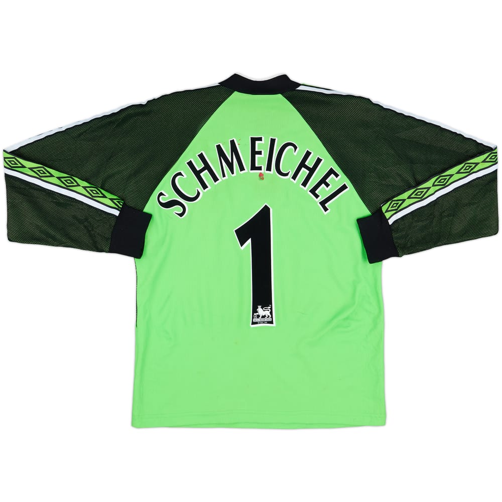1998-99 Manchester United GK Shirt Schmeichel #1 - 6/10 - (M)