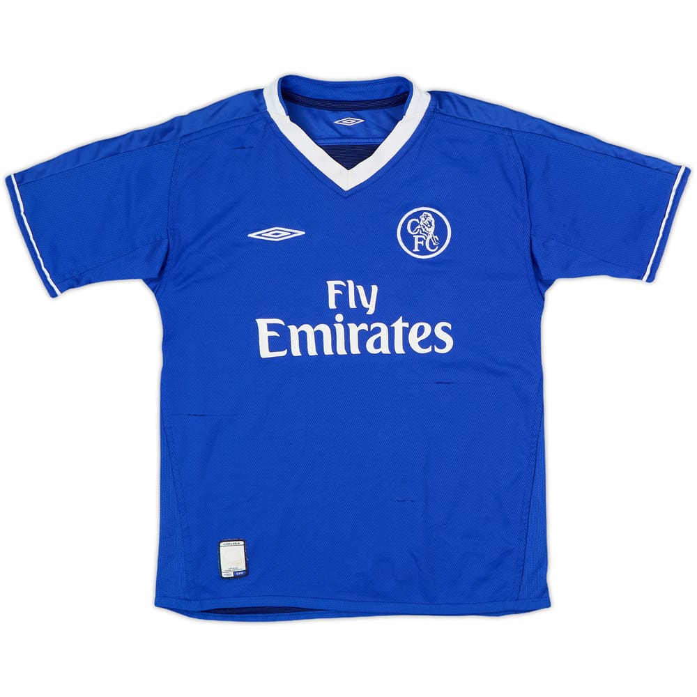 2003-05 Chelsea Home Shirt - 6/10 - (M.Boys)