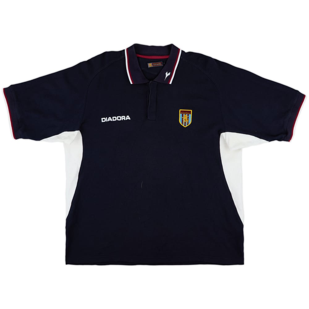 2003-04 Aston Villa Diadora Polo Shirt - 8/10 - (L)