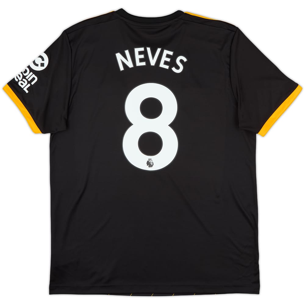 2019-20 Wolves Away Shirt Neves #8 - 9/10 - (L)