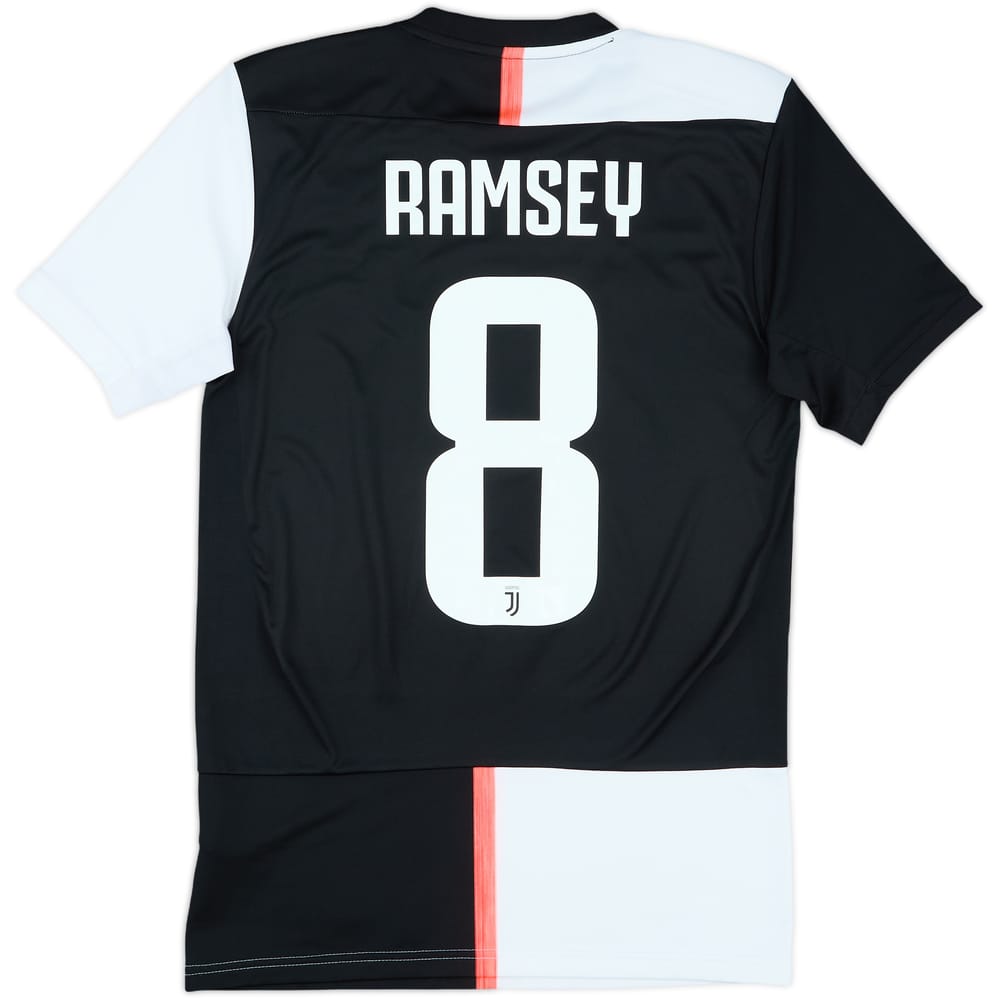 2019-20 Juventus Home Shirt Ramsey #8 - 7/10 - (XS)