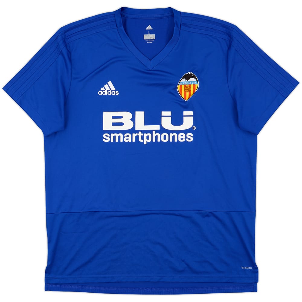 2017-18 Valencia adidas Training Shirt - 9/10 - (L)