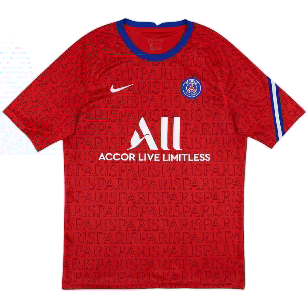 2020-21 Paris Saint-Germain Nike Training Shirt - 7/10 - (M)