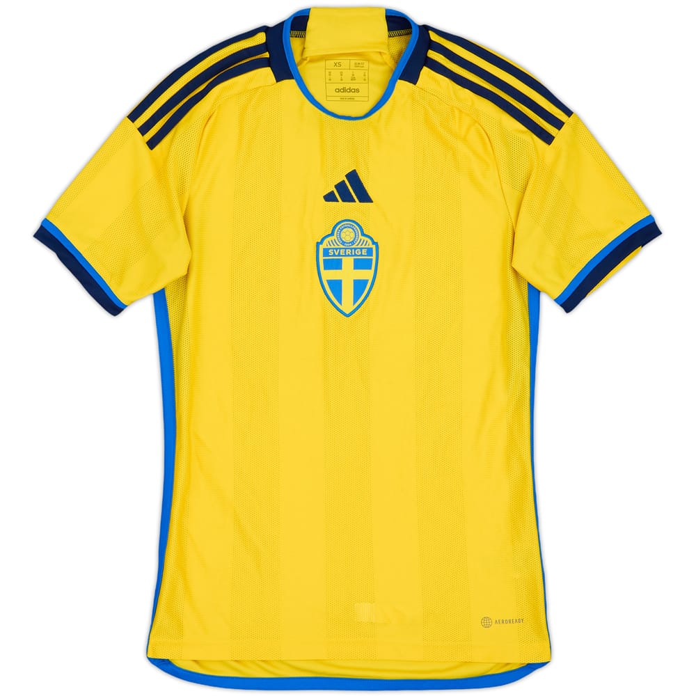 2022-23 Sweden Home Shirt - 10/10 - (XS)