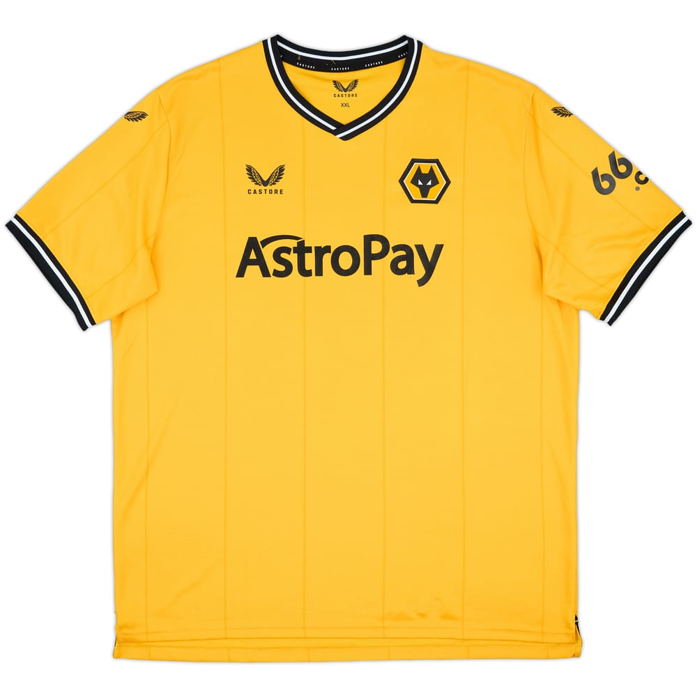 2023-24 Wolves Home Shirt - 9/10 - (XXL)