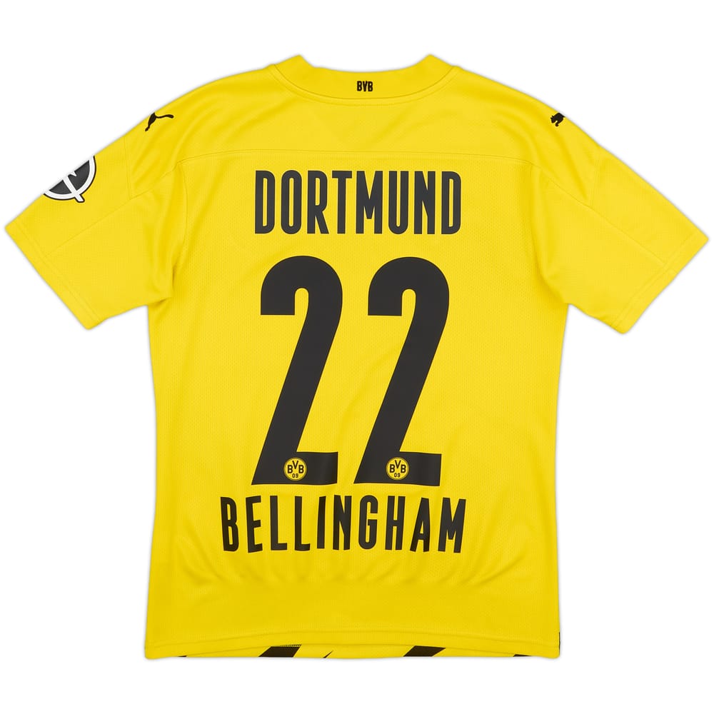 2020-21 Borussia Dortmund Home Shirt Bellingham #22 - 8/10 - (XS)