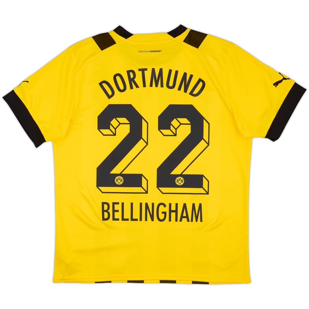 2022-23 Dortmund Home Shirt Bellingham #22 - 8/10 - (L)