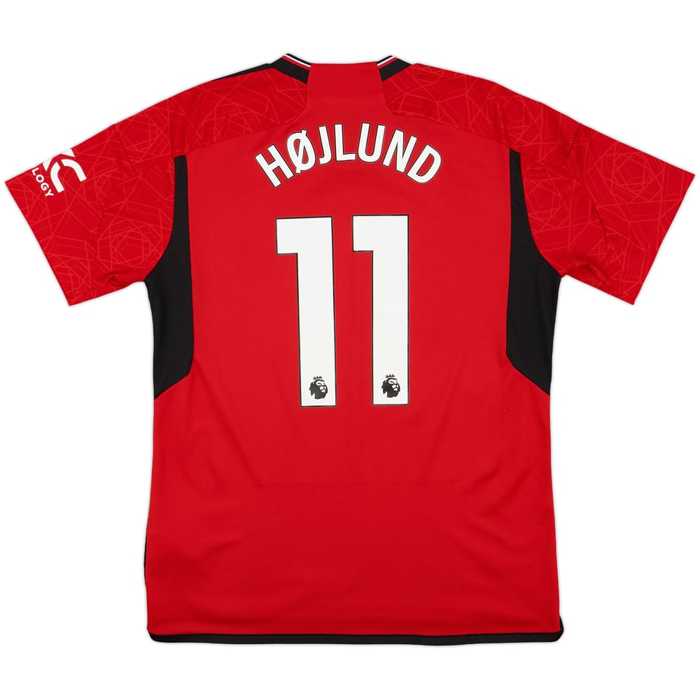 2023-24 Manchester United Home Shirt Højlund #11 - 10/10 - (L)