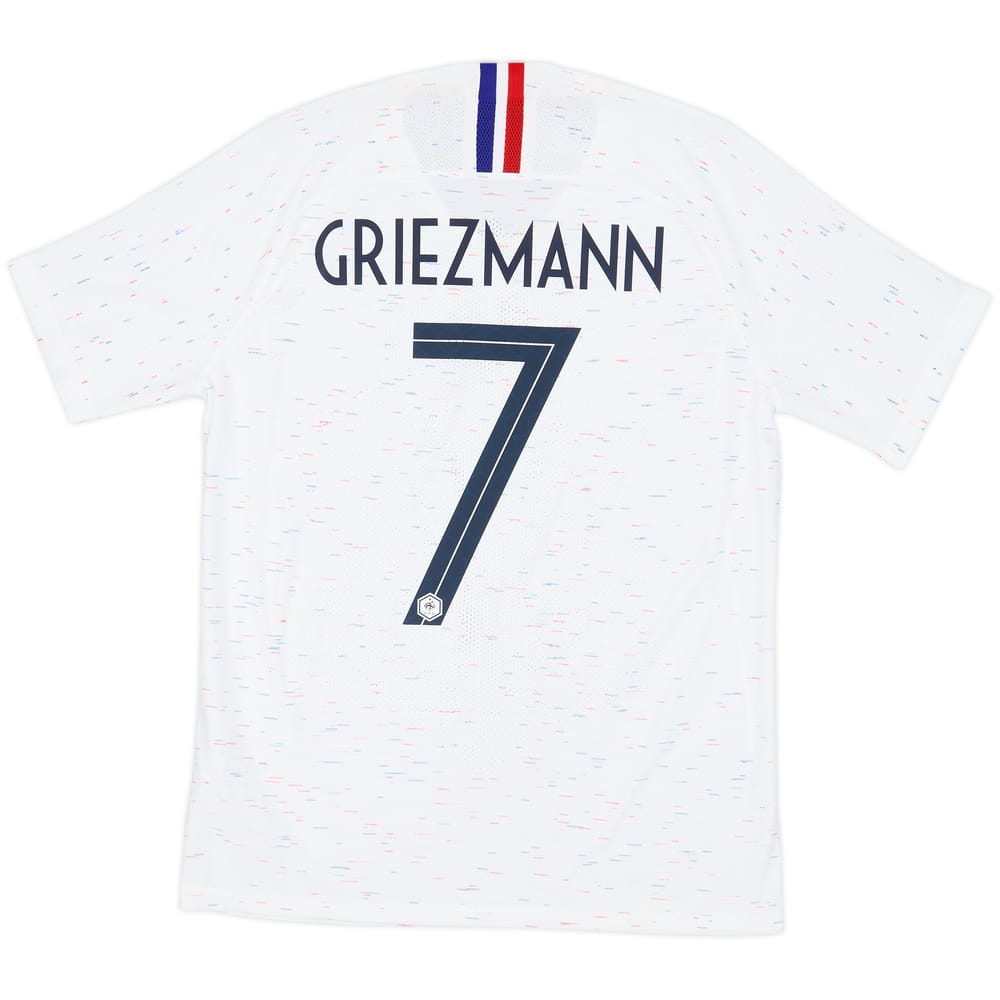 2018 France Authentic Away Shirt Griezmann #7 - 8/10 - (M)