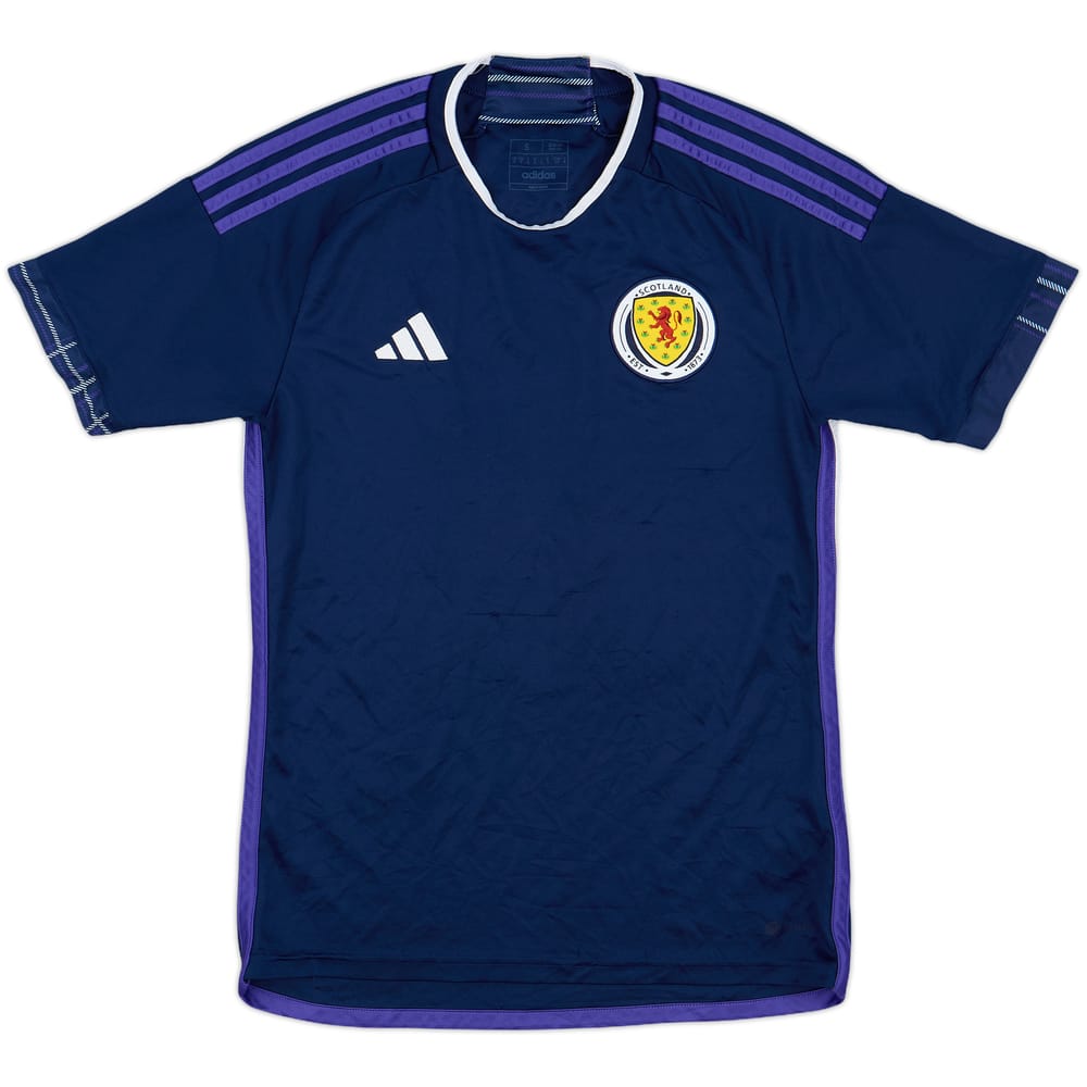 2022-23 Scotland Home Shirt - 7/10 - (S)