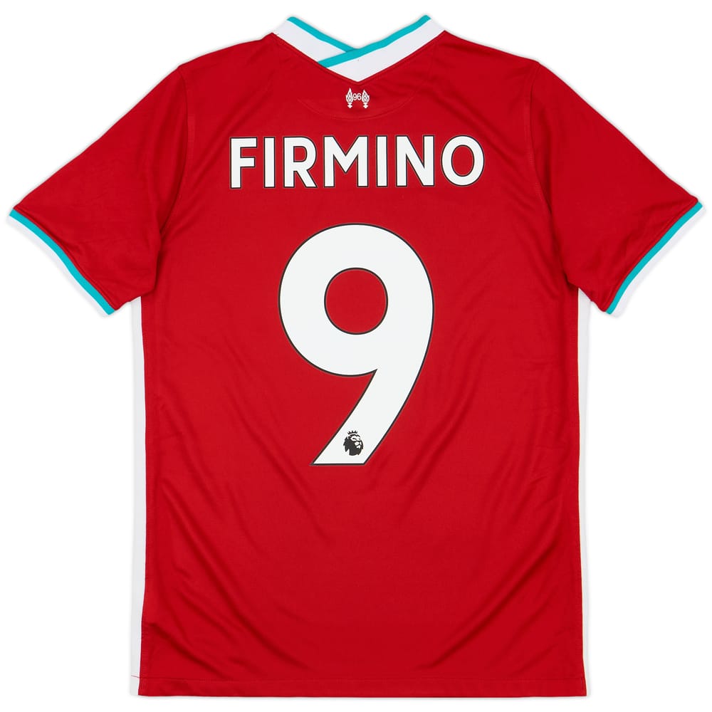 2020-21 Liverpool Home Shirt Firmino #9 - 10/10 - (L.Boys)