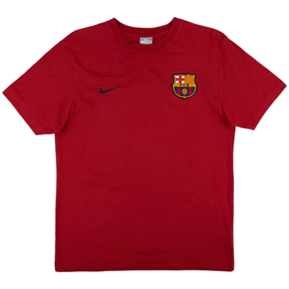 2009-10 Barcelona Nike Cotton Tee - 9/10 - (M)