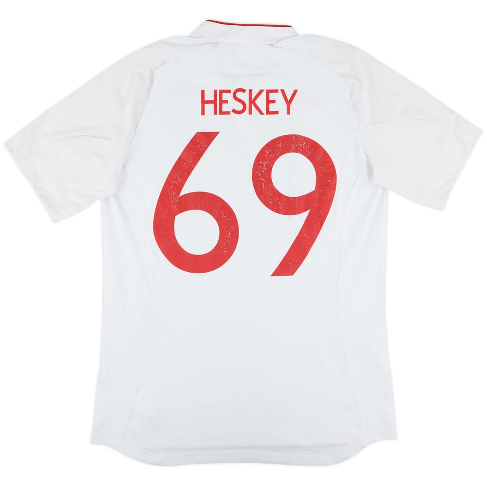 2012-13 England Home Shirt Heskey #69 - 5/10 - (M)