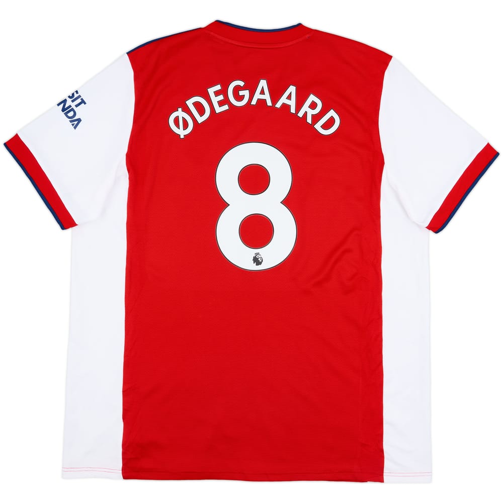 2021-22 Arsenal Home Shirt Odegaard #8 - 7/10 - (XXL)