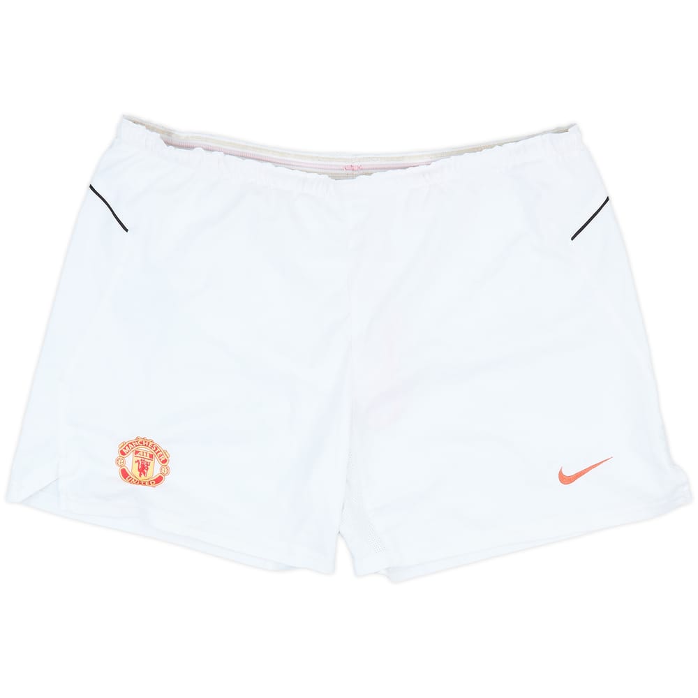 2004-06 Manchester United Home Shorts - 7/10 - (XXL)