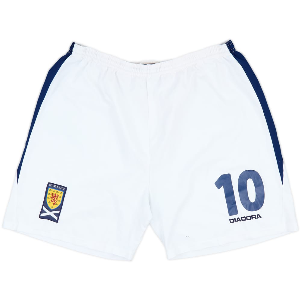 2003-05 Scotland Player Issue Home Shorts #10 - 9/10 - (M)