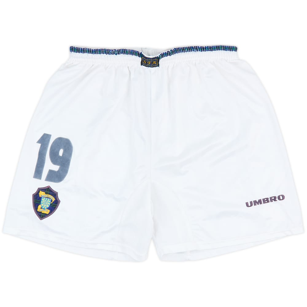 1998-00 Scotland Player Issue Home Shorts #19 - 8/10 - (L)