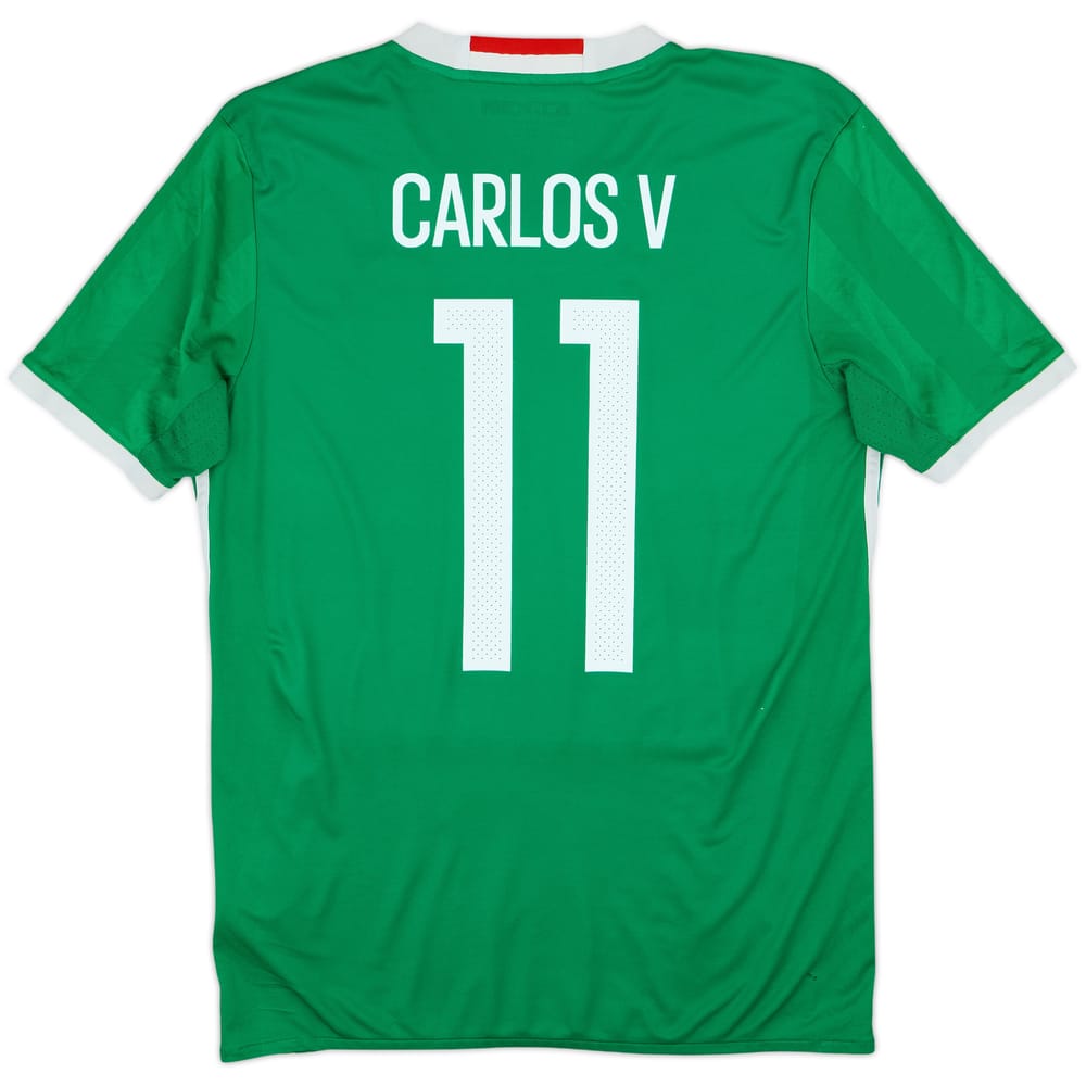 2016-17 Mexico Copa America Home Shirt Carlos V #11 - 6/10 - (M)