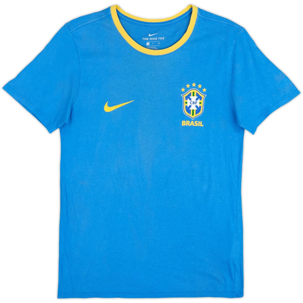 2018-20 Brazil Nike Cotton Tee - 6/10 - (S)