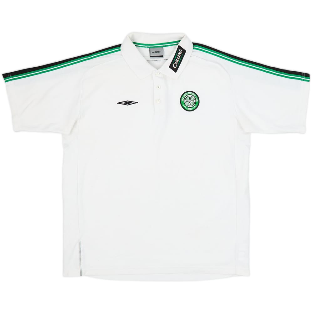 2001-02 Celtic Umbro Polo Shirt - 6/10 - (L)