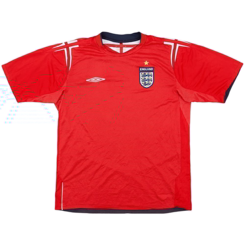 2004-06 England Away Shirt - 5/10 - (L)