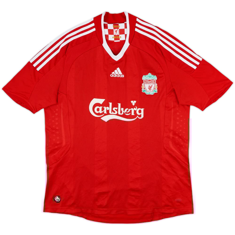 2008-10 Liverpool Home Shirt - 5/10 - (L)