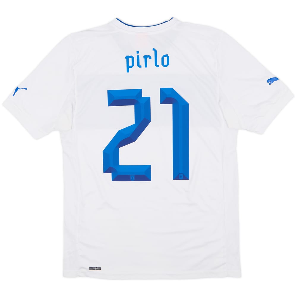 2012-13 Italy Away Shirt Pirlo #21 - 8/10 - (M)