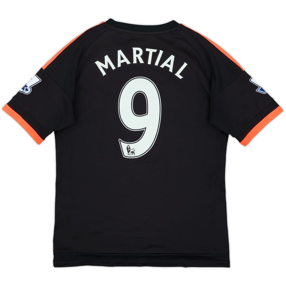2015-16 Manchester United Third Shirt Martial #9 - 6/10 - (XL.Boys)