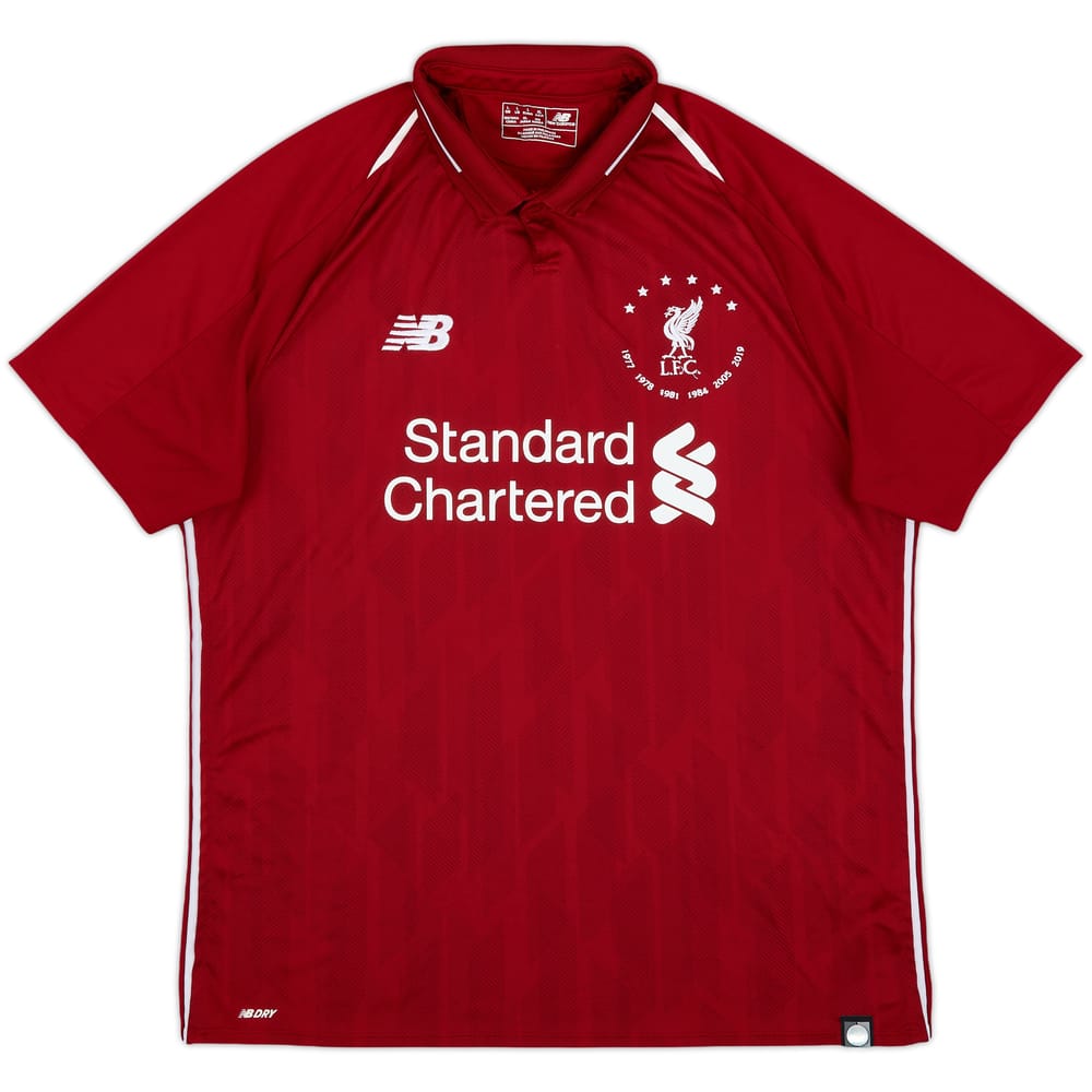 2018-19 Liverpool '6 Times' Special Edition Shirt - 8/10 - (L)
