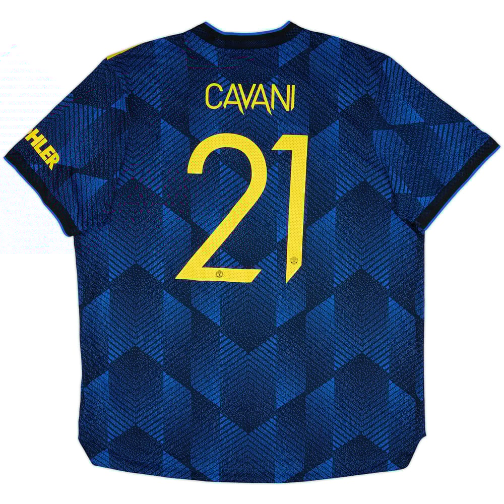 2021-22 Manchester United Authentic Third Shirt Cavani #21 - 8/10 - (XXL)