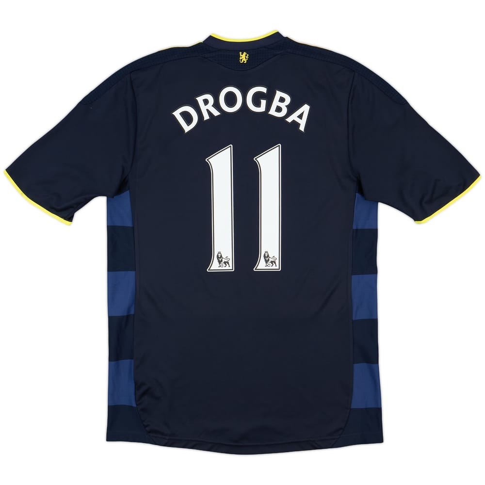 2009-10 Chelsea Away Shirt Drogba #11 - 7/10 - (S)