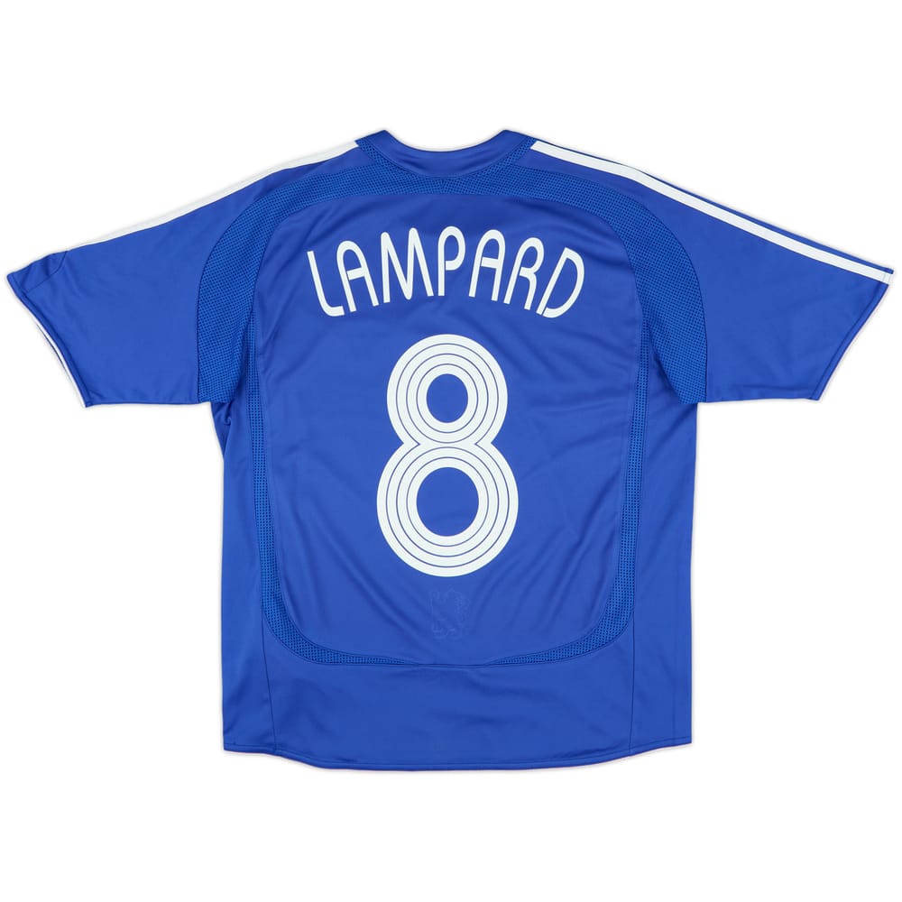 2006-08 Chelsea Home Shirt Lampard #8 - 9/10 - (L.Boys)