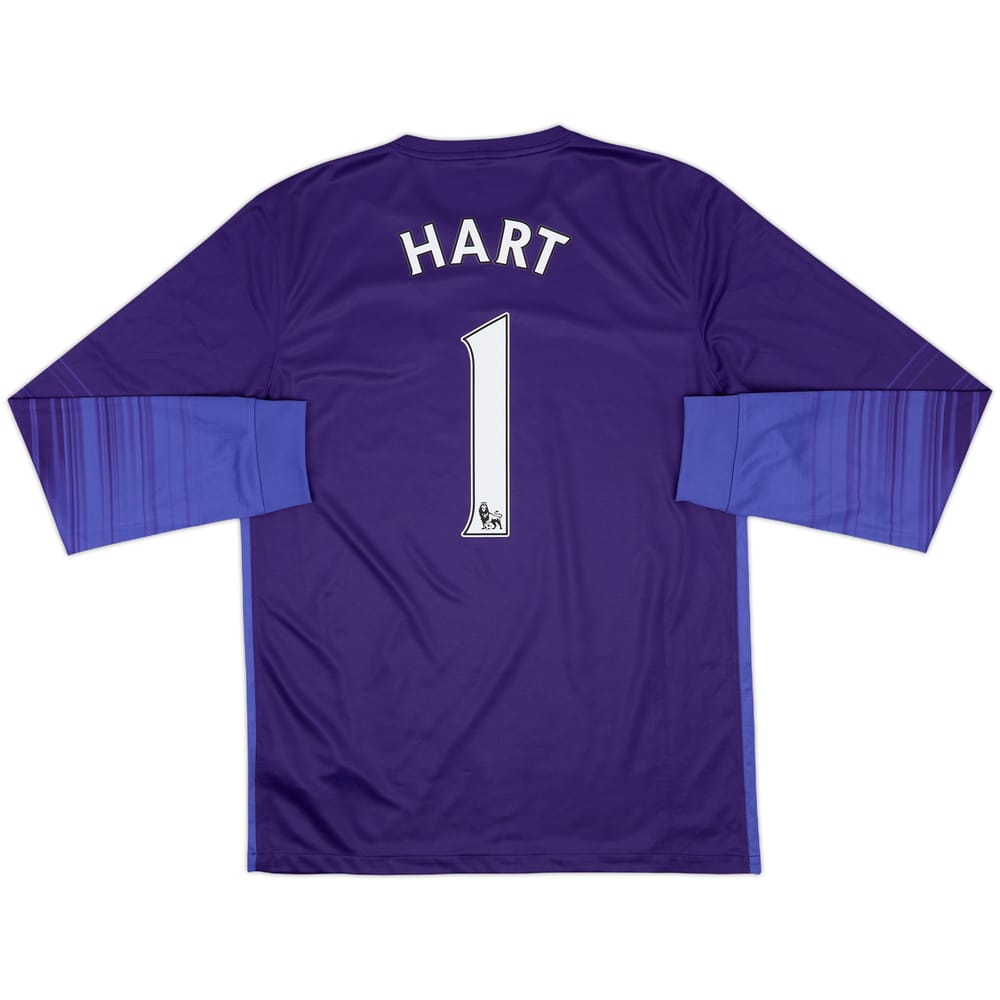 2015-16 Manchester City GK Shirt Hart #1 - 10/10 - (M)