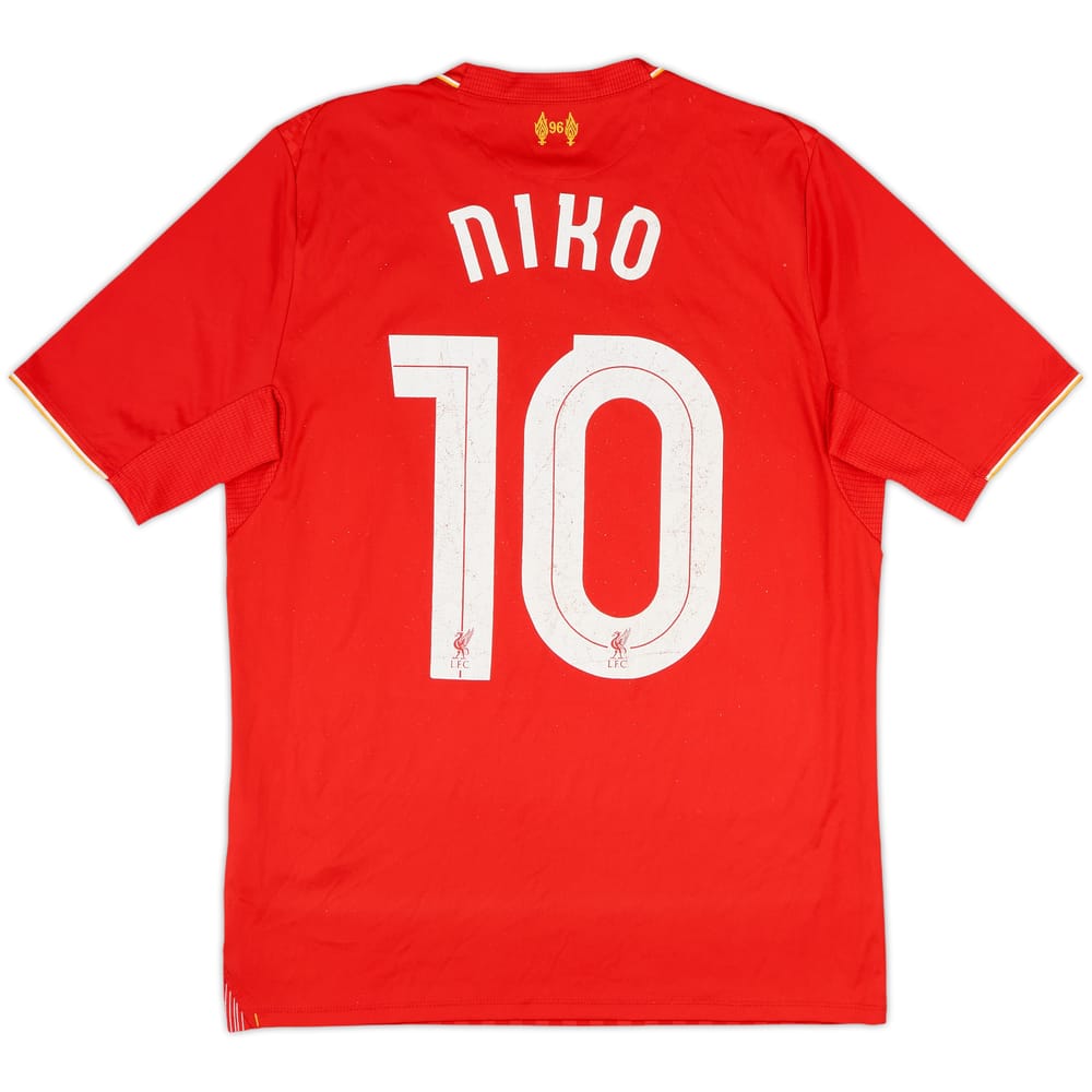 2015-16 Liverpool Home Shirt Niko #10 - 5/10 - (S)