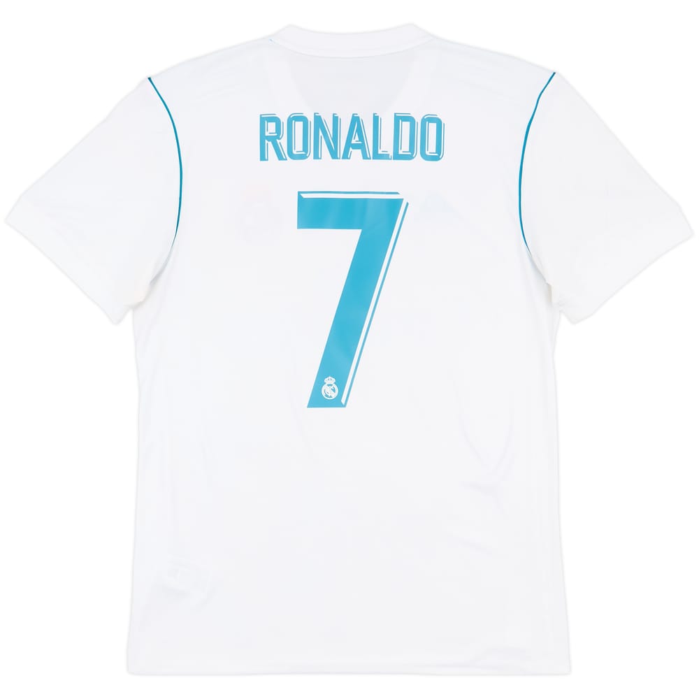 2017-18 Real Madrid Home Shirt Ronaldo #7 - 5/10 - (M)