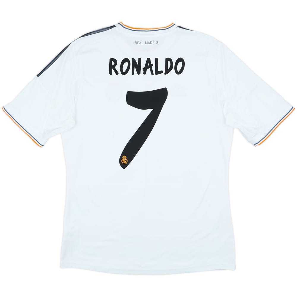 2013-14 Real Madrid Home Shirt Ronaldo #7 - 6/10 - (L)