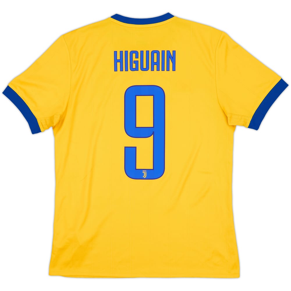 2017-18 Juventus Away Shirt Higuain #9 - 8/10 - (M)