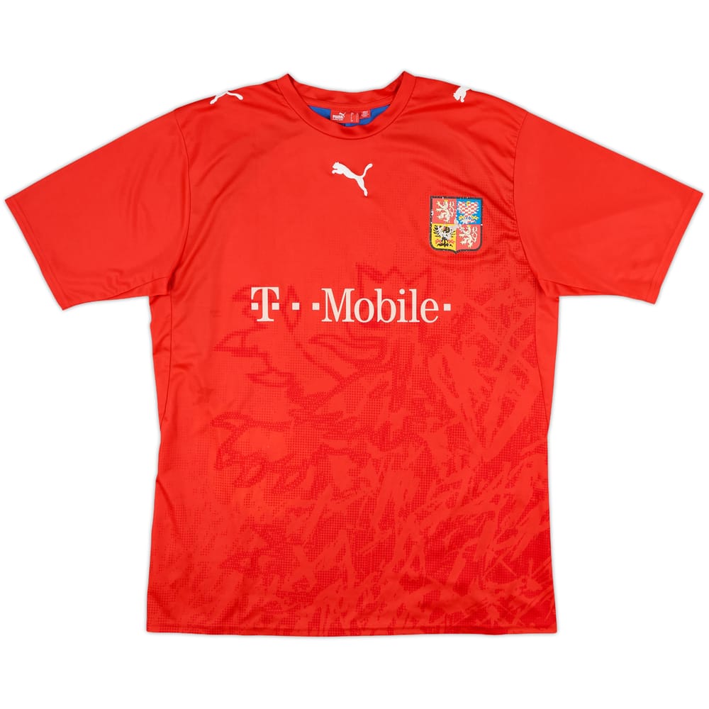 2006-08 Czech Republic Basic Home Shirt - 5/10 - (L)