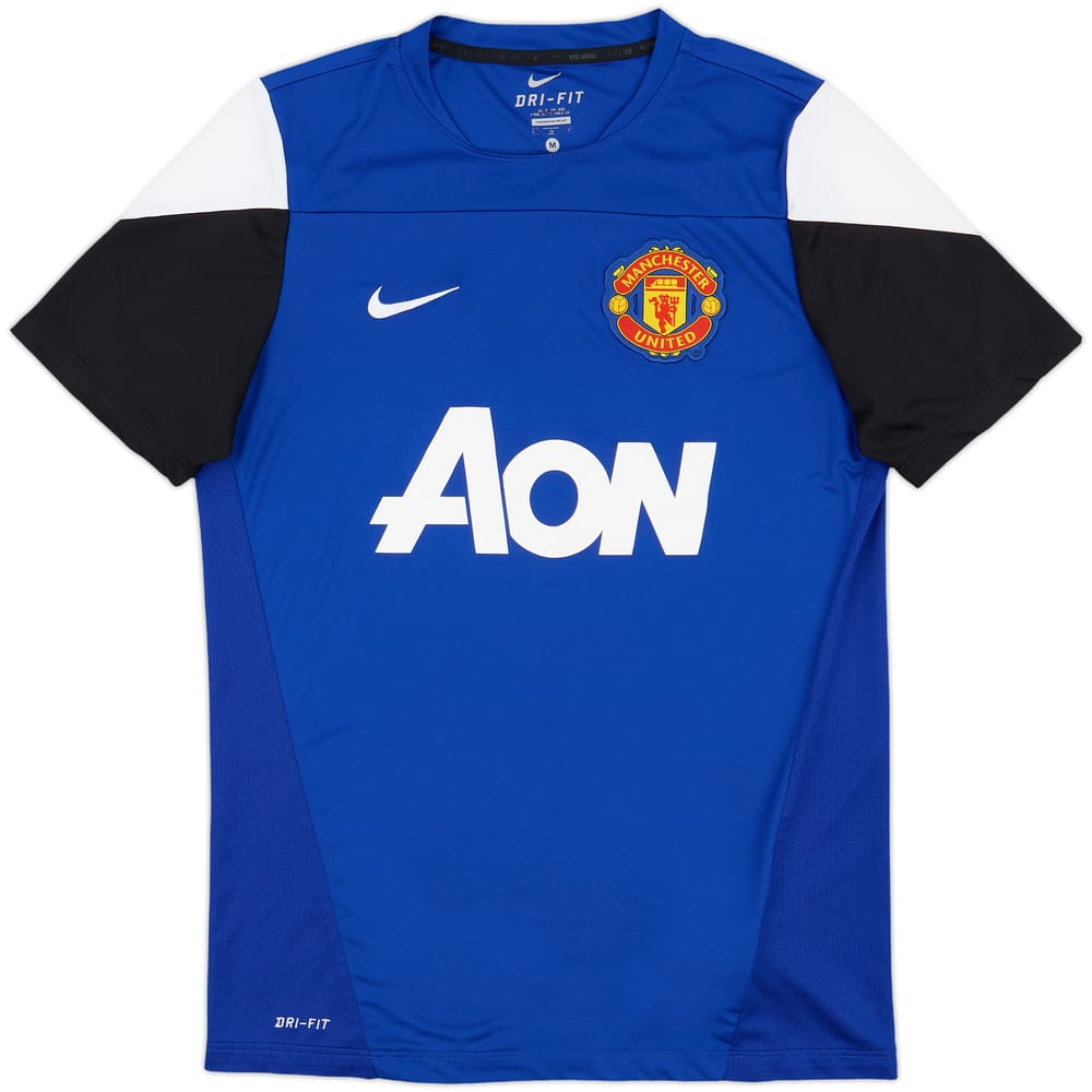 2013-14 Manchester United Nike Training Shirt - 9/10 - (M)