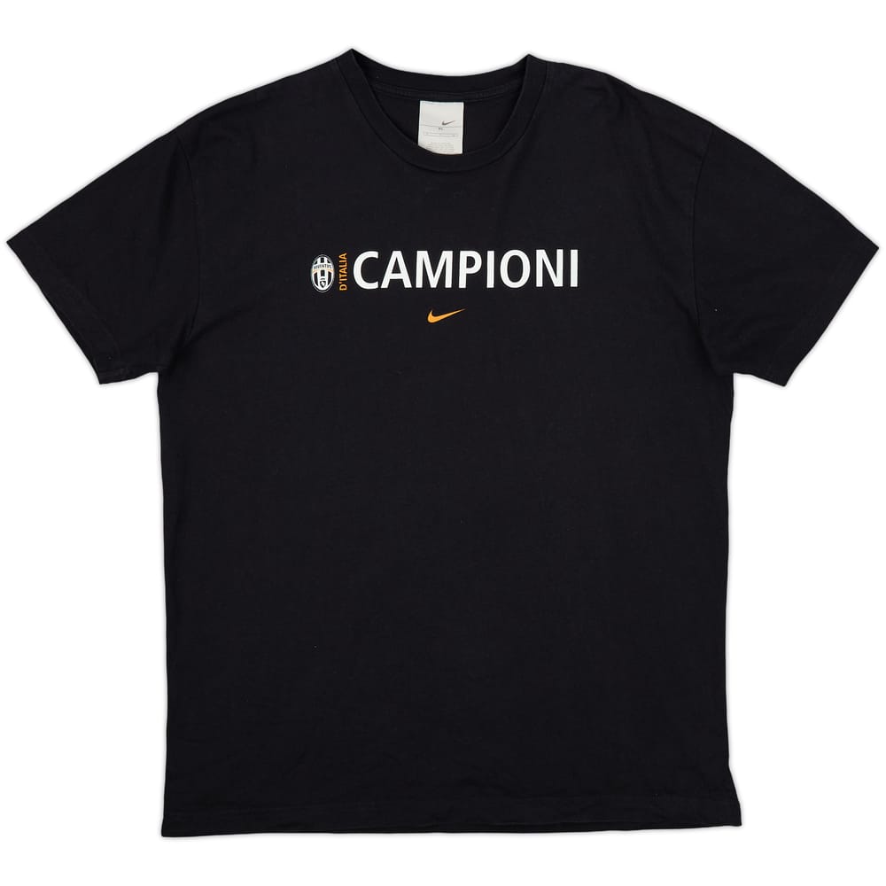2004-05 Juventus Nike Graphic Tee - 7/10 - (XL)