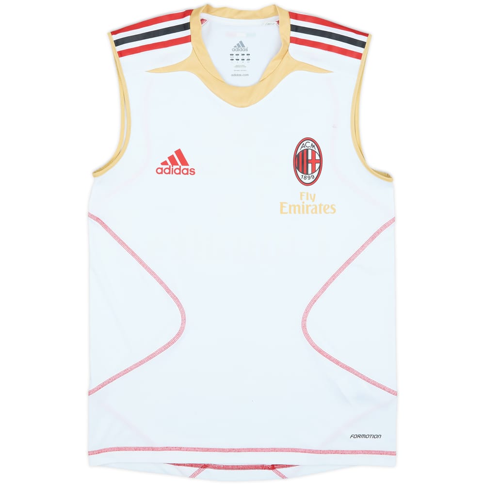 2010-11 AC Milan adidas Formotion Training Vest - 7/10 - (S)
