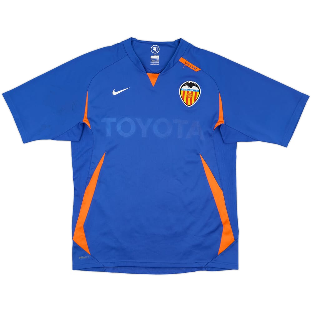 2007-08 Valencia Nike Player Issue Training Shirt - 4/10 - (M)